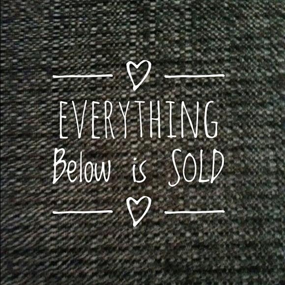 Everything below is sold - Picture 1 of 1